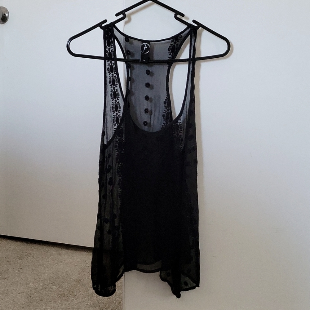100% Silk Marcus tank.